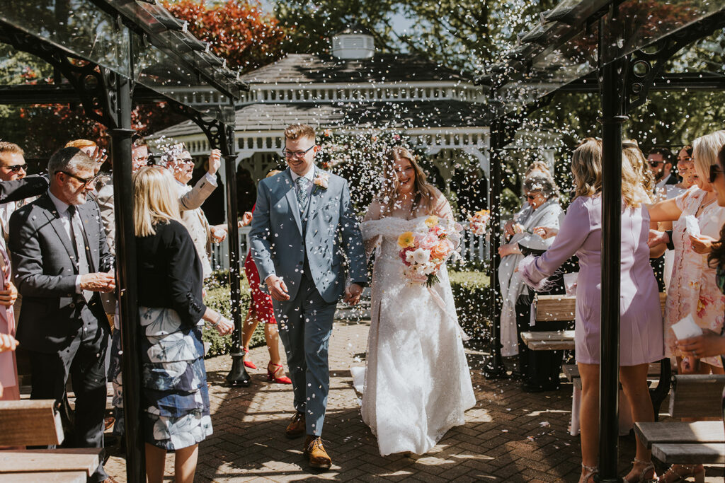 Confetti at the Old Kent Barn